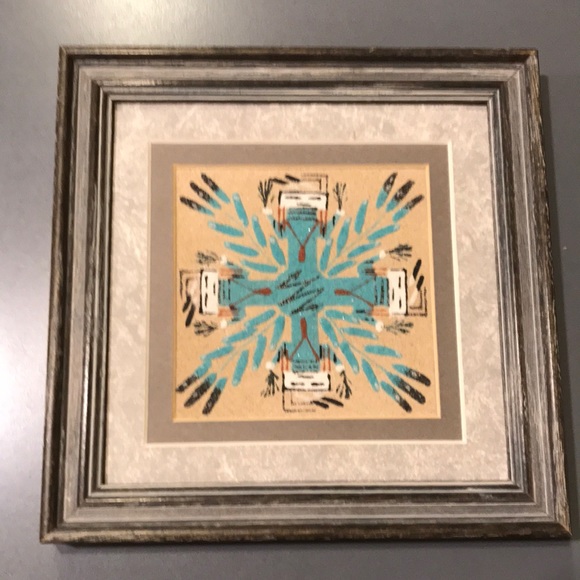 Navajo Other - Authentic Navajo Sandpainting